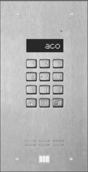 INSPIRO 1+ Panel domofonowy  (Centrala Master), do instalacji cyfrowych do 1020 lokali, ACO